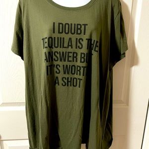 Torrid 4 olive sayings tee